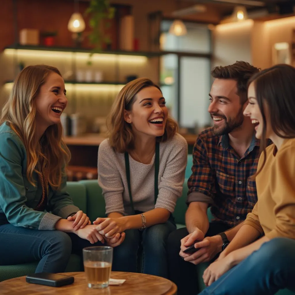 Reunión de equipo de Capellines en un ambiente distendido
