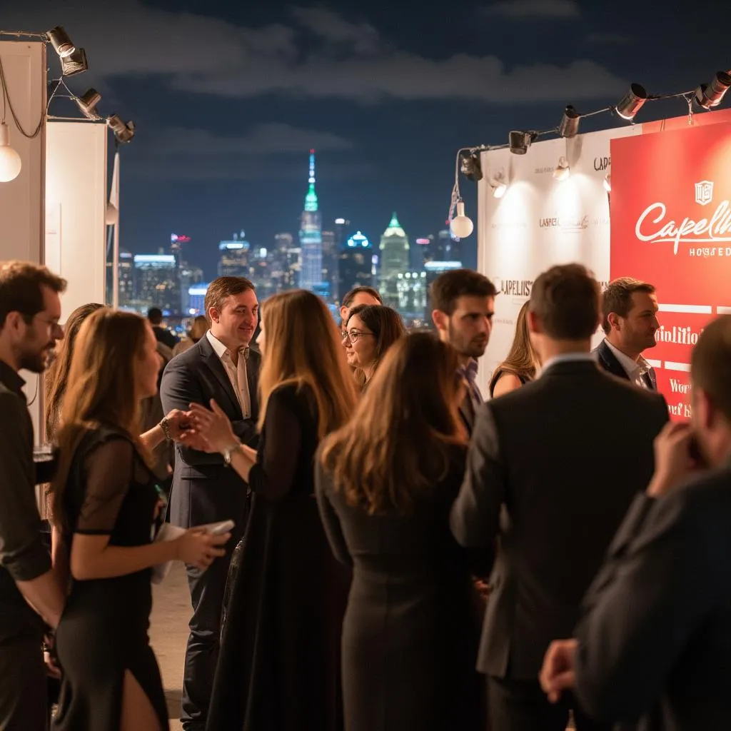 Evento de networking organizado por Capellines